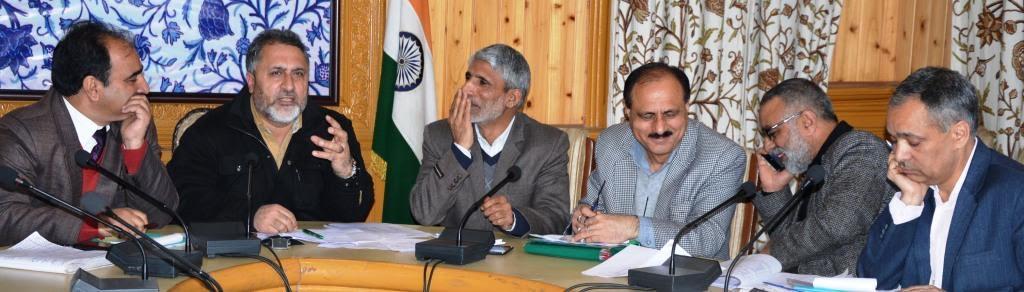 Dr Samoon reviews functioning of Agriculture, Horticulture sectors